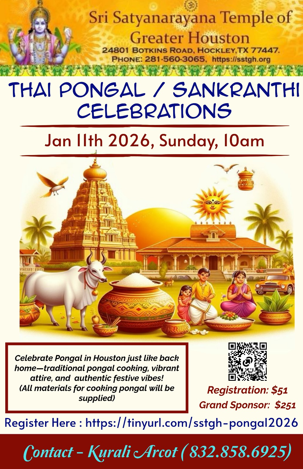 Sri Satyanarayana Temple of Greater Houston